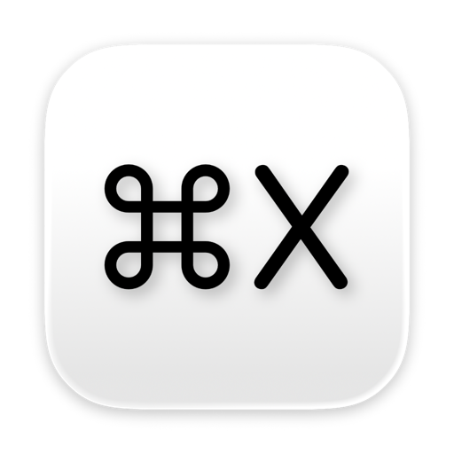 cmd+x