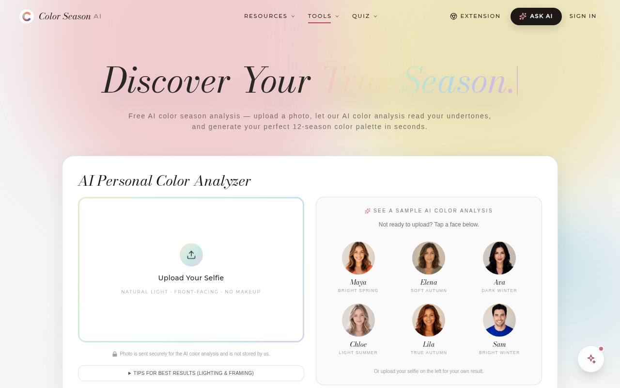 Color Season AI 截图 1
