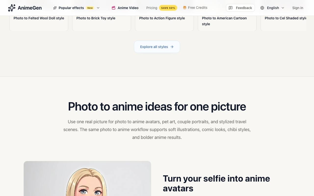 AnimeGen 截图 4