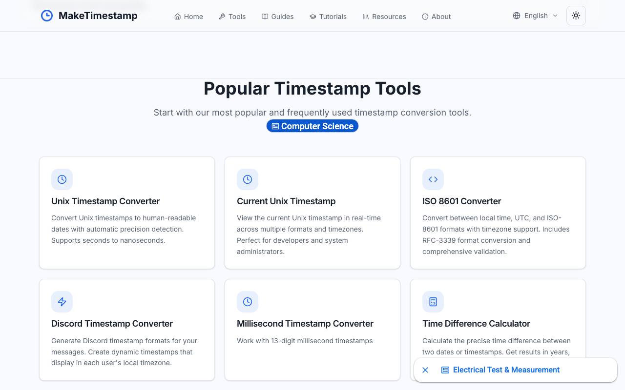 MakeTimestamp 截图 4