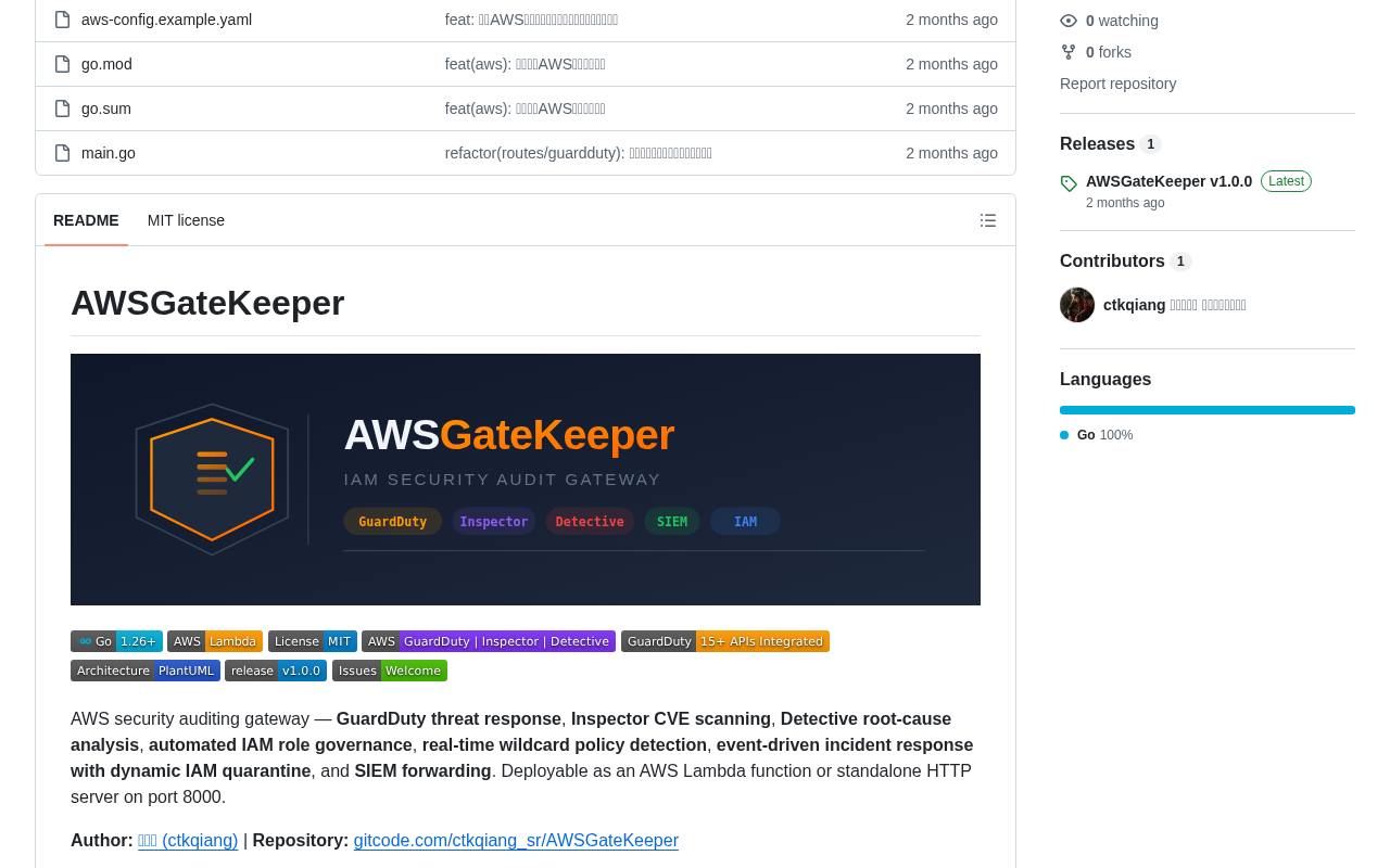 AWSGateKeeper 截图 2