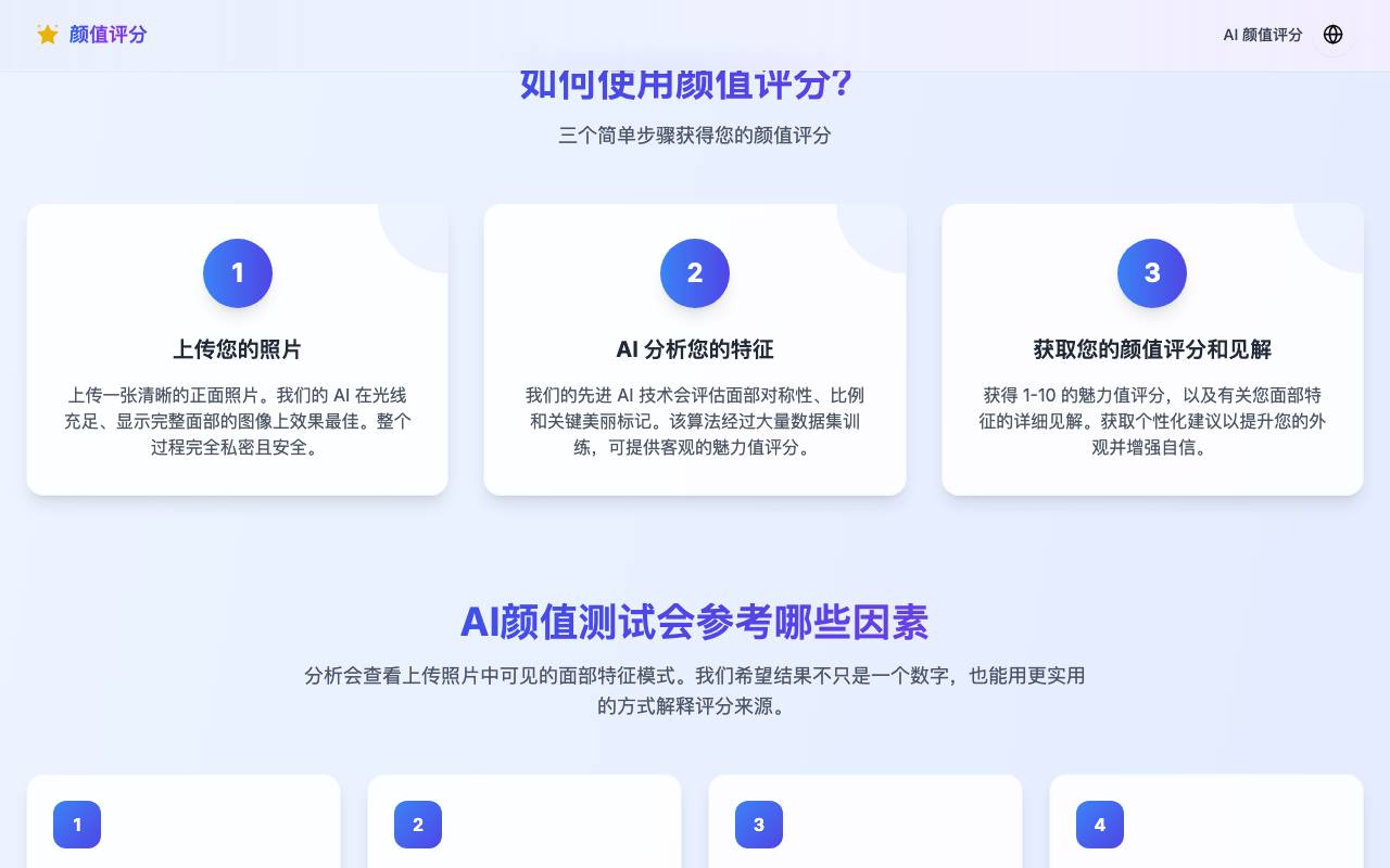 颜值评分 截图 4
