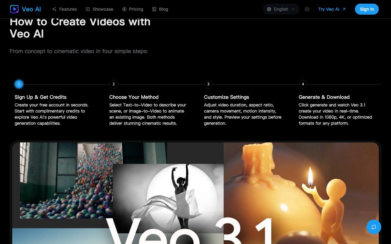 veo-ai.cloud 截图 4