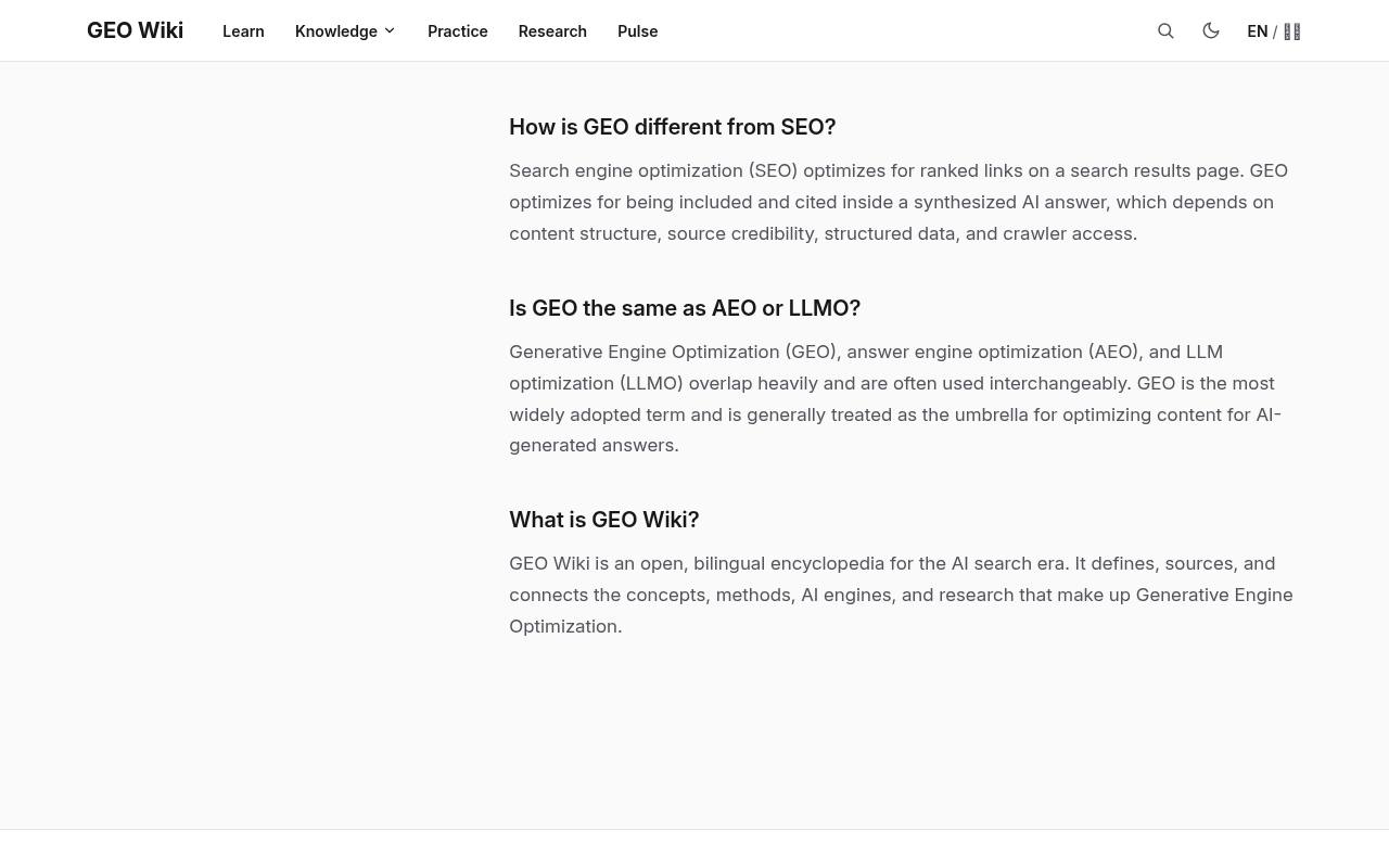 GEO Wiki 截图 4