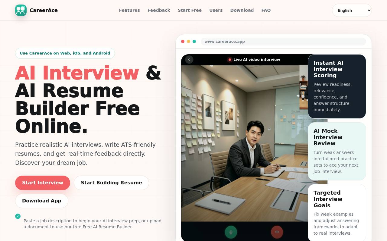 CareerAce 截图 1