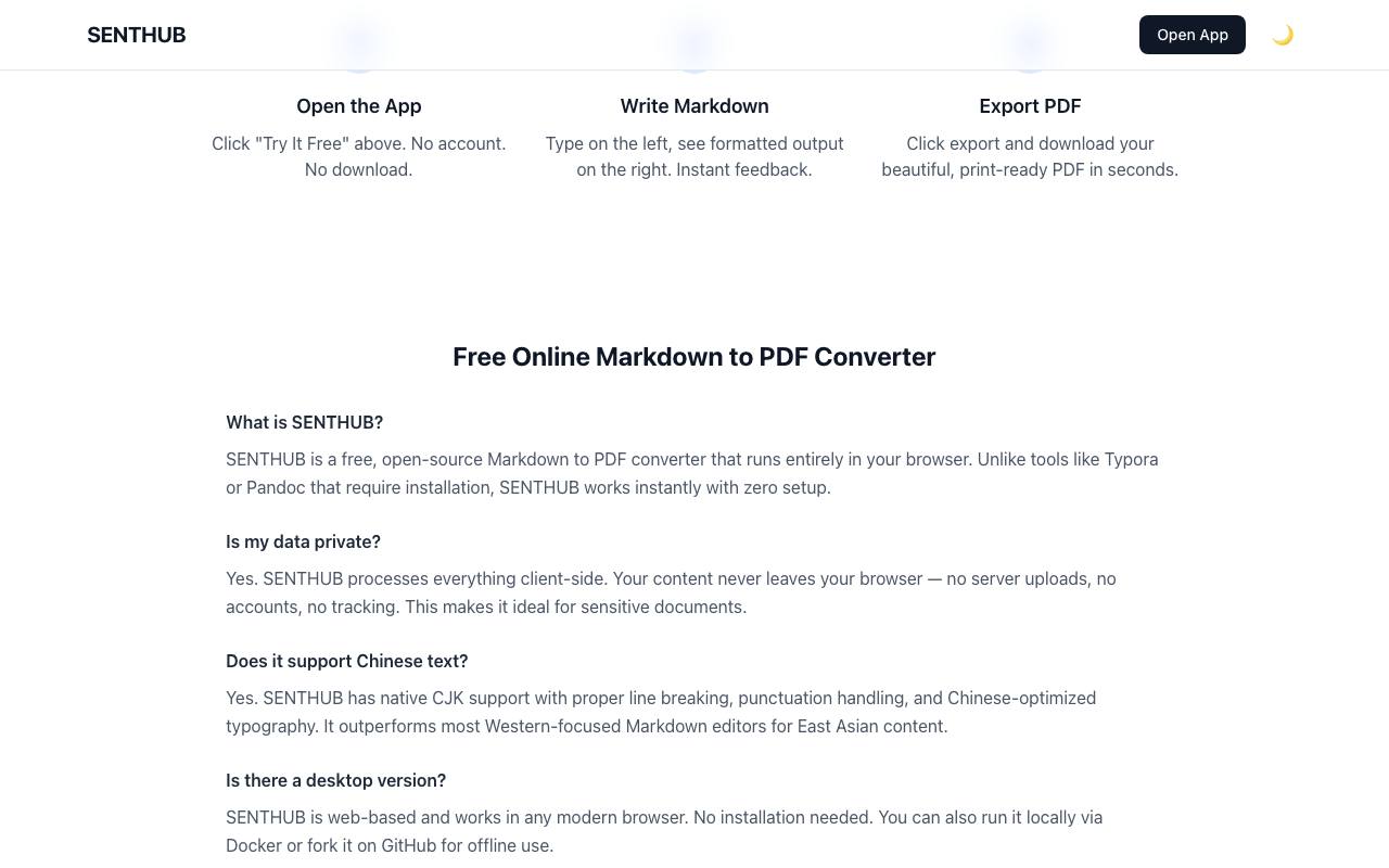 SENTHUB 截图 4
