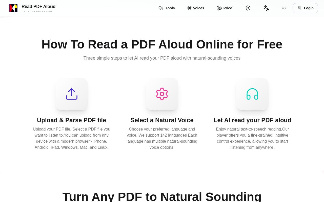 Read PDF Aloud 截图 2