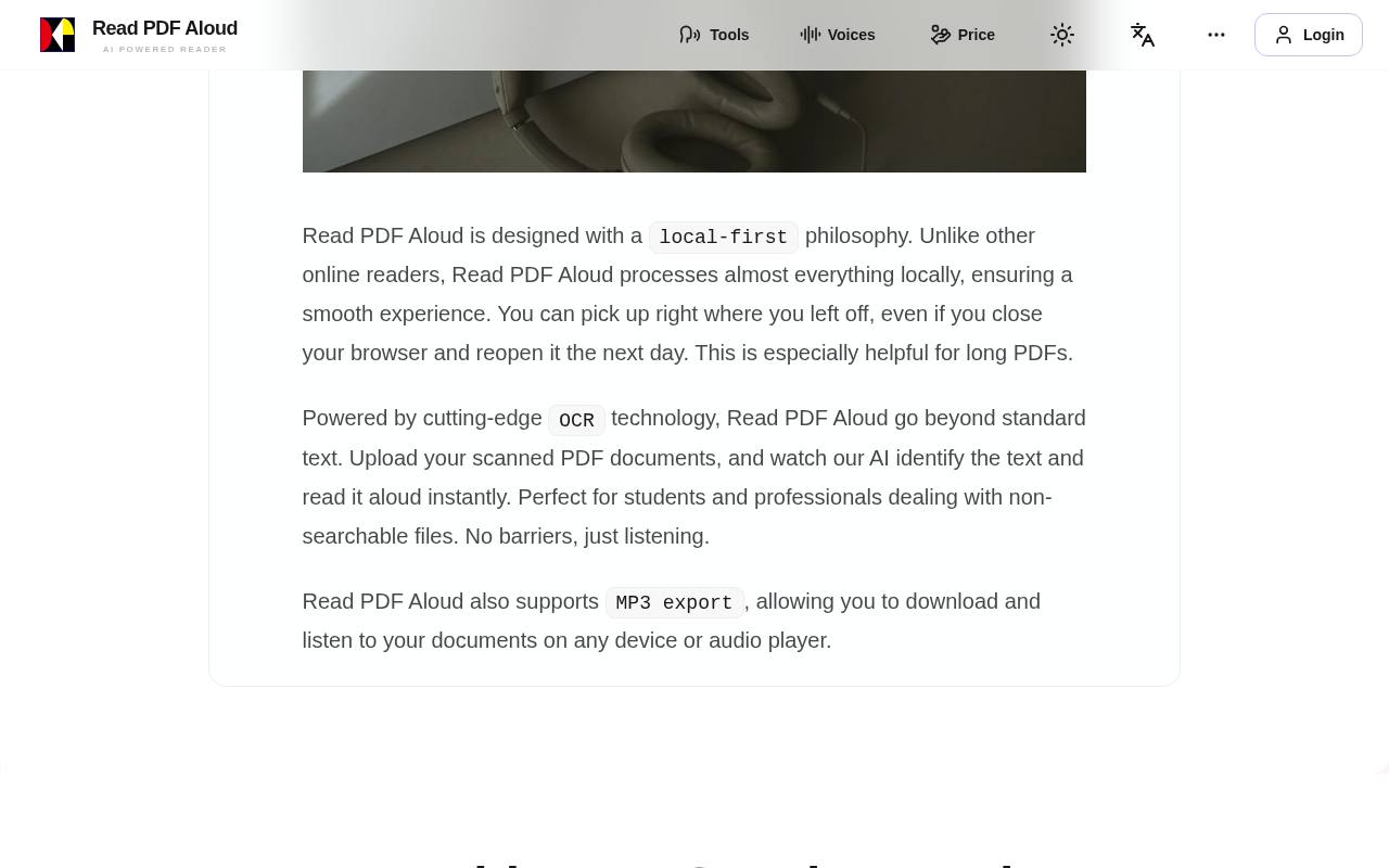 Read PDF Aloud 截图 4