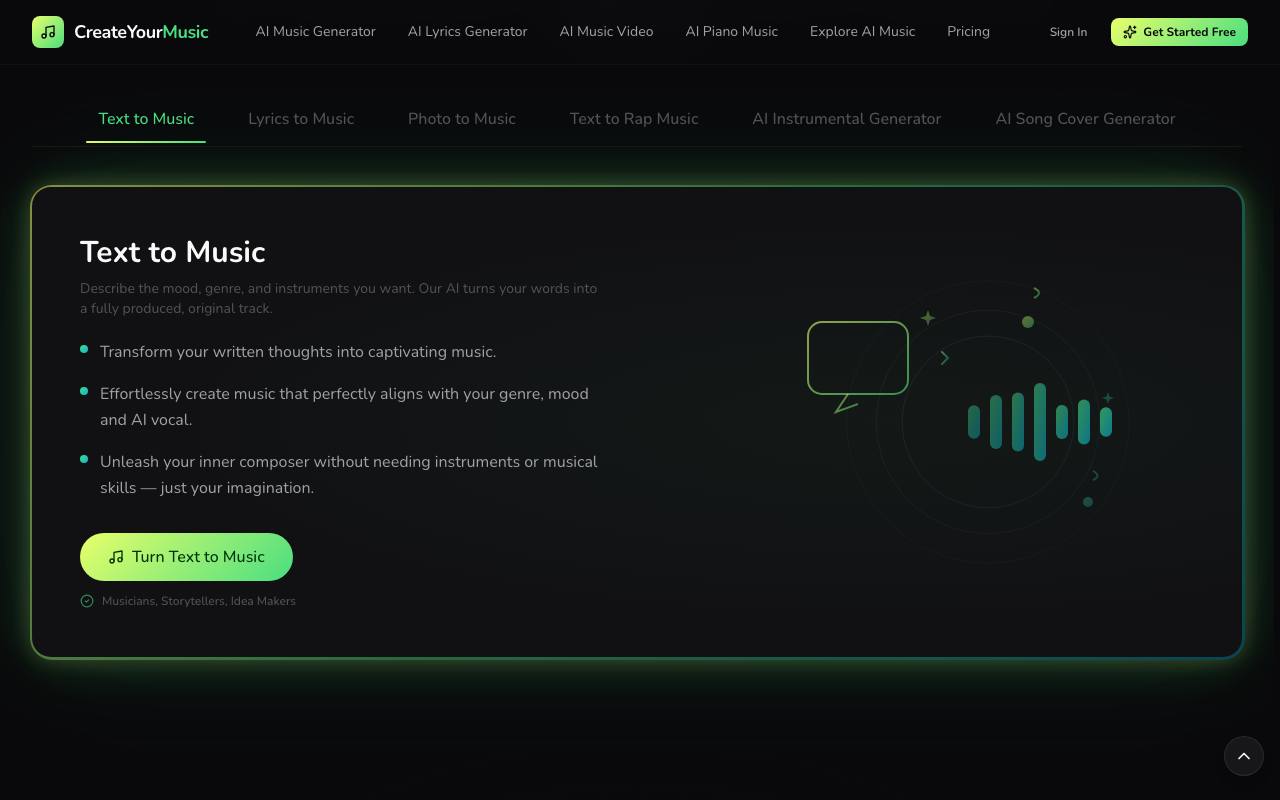 CreateYourMusic AI 截图 4