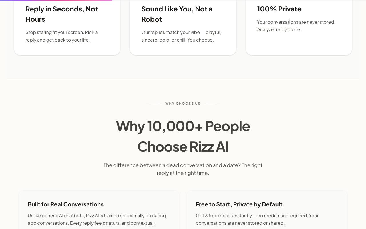 YourRizzAI 截图 4