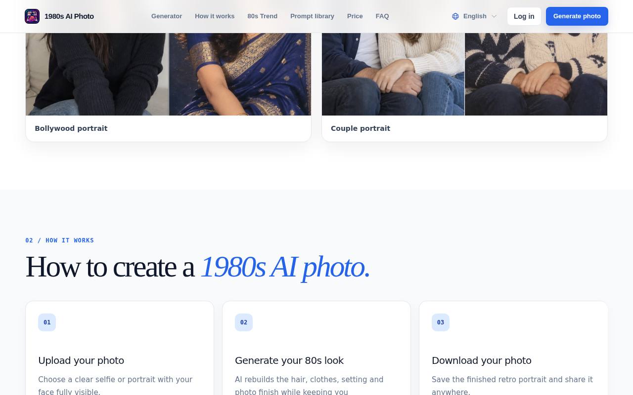 1980s AI Photo 截图 4