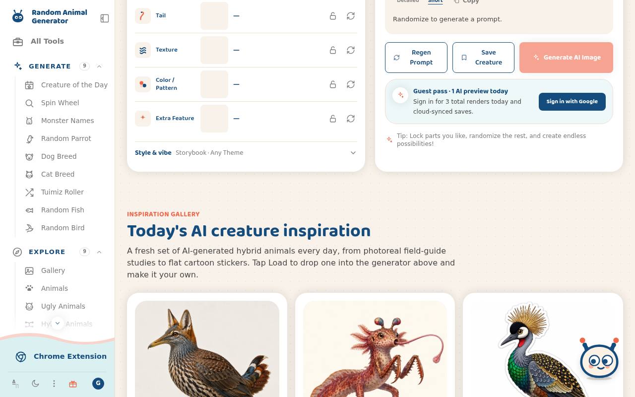 Random Animal Generator 截图 2