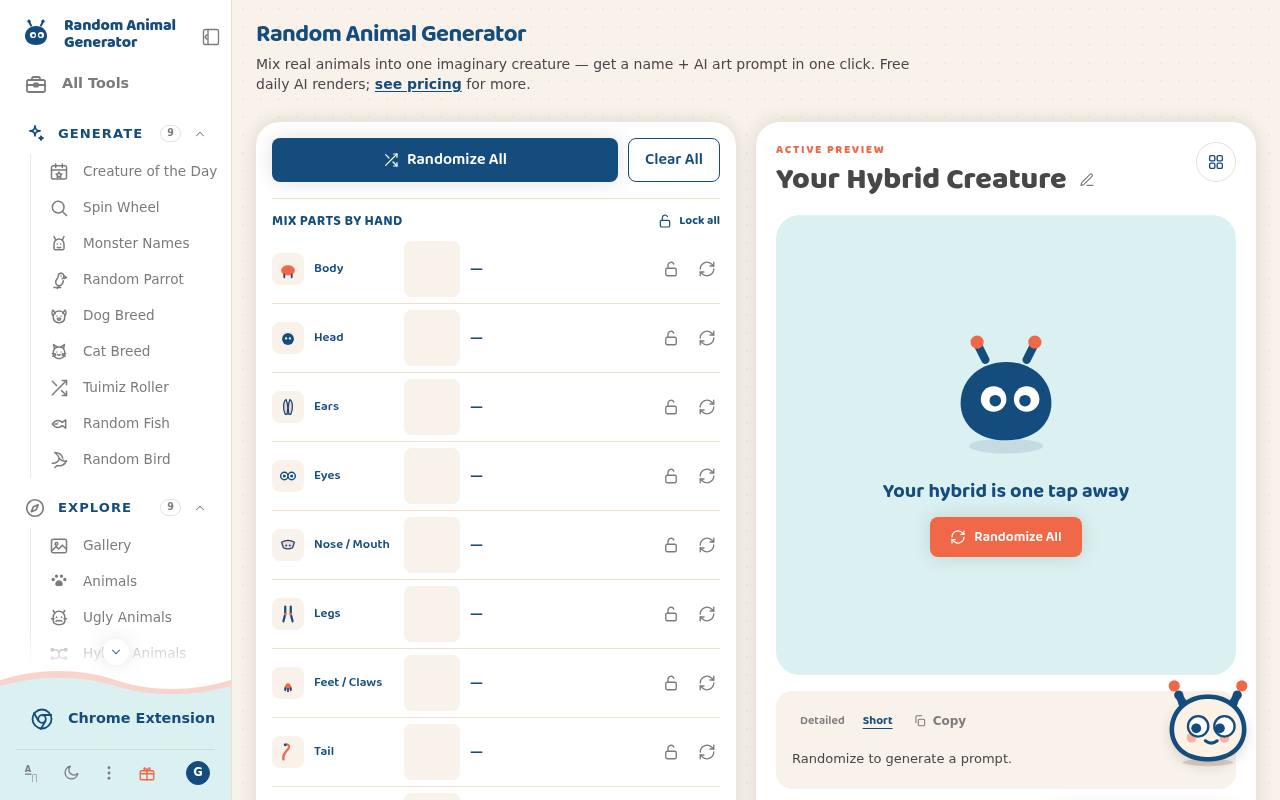 Random Animal Generator 截图 1