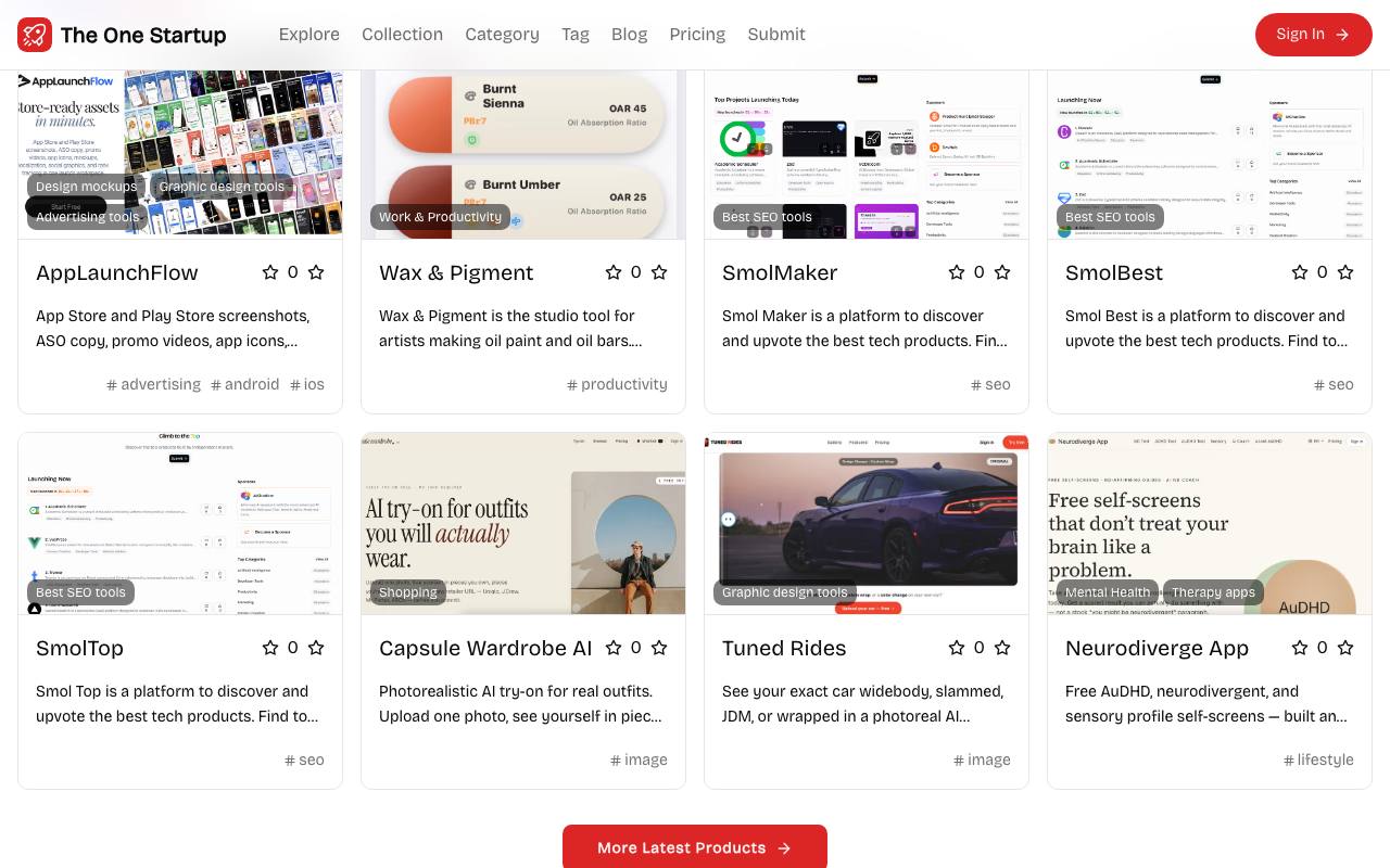 The One Startup 截图 4