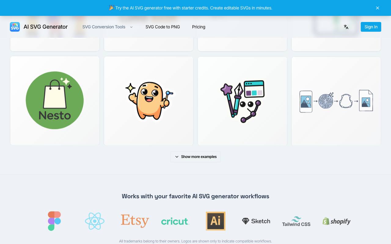 AI SVG Generator 截图 4