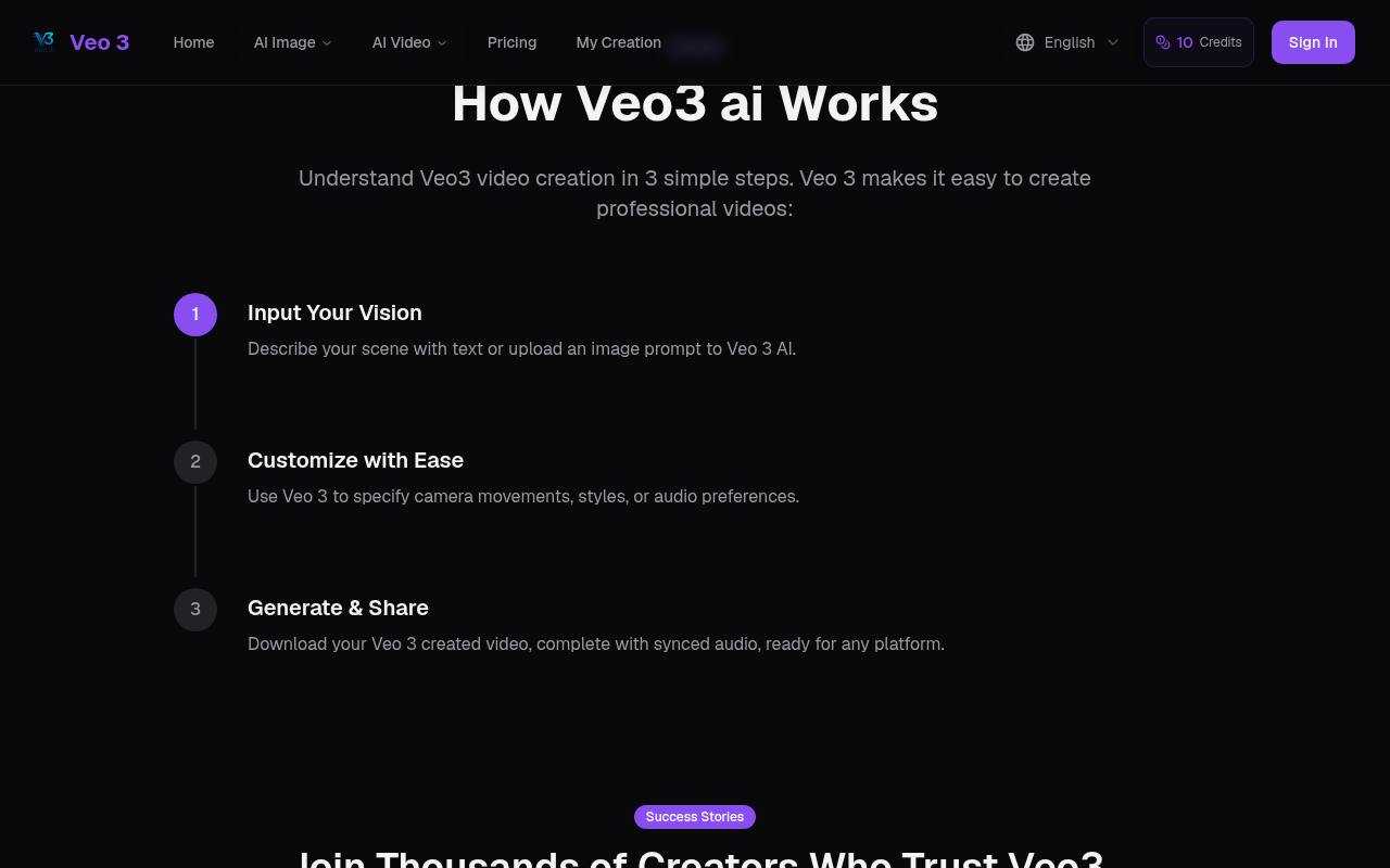 Veo 3 AI 截图 4