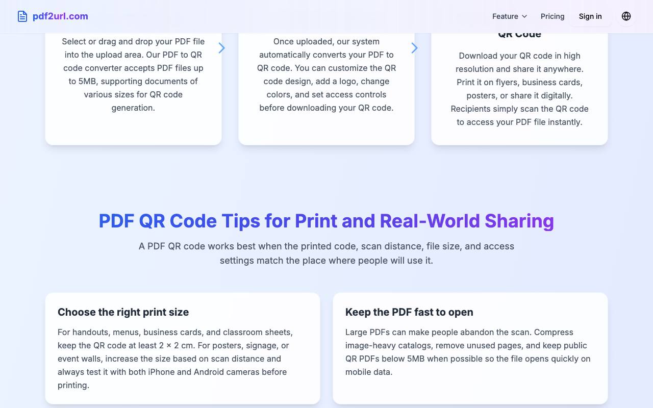 PDF 转 QR Code 截图 4