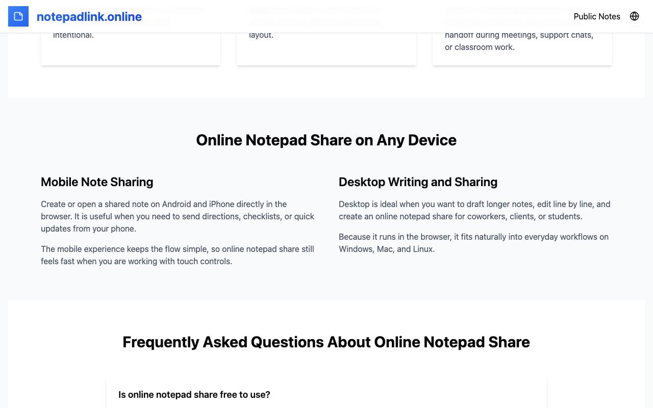 notepad link 截图 4