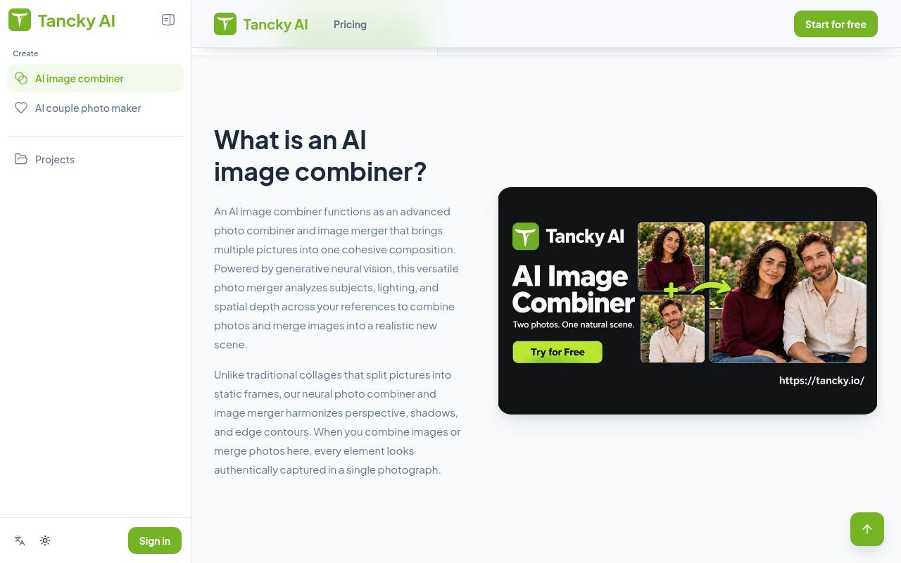 Tancky AI 截图 2