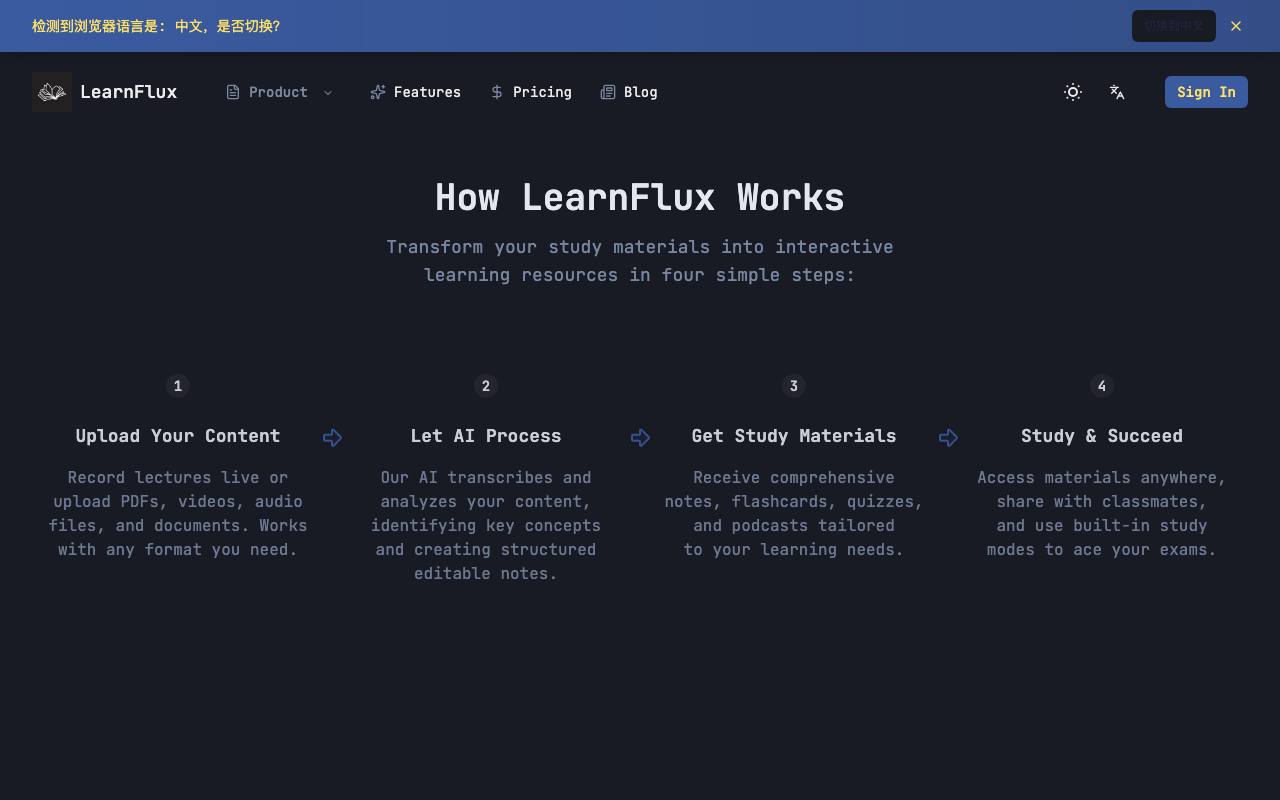 LearnFlux 截图 4