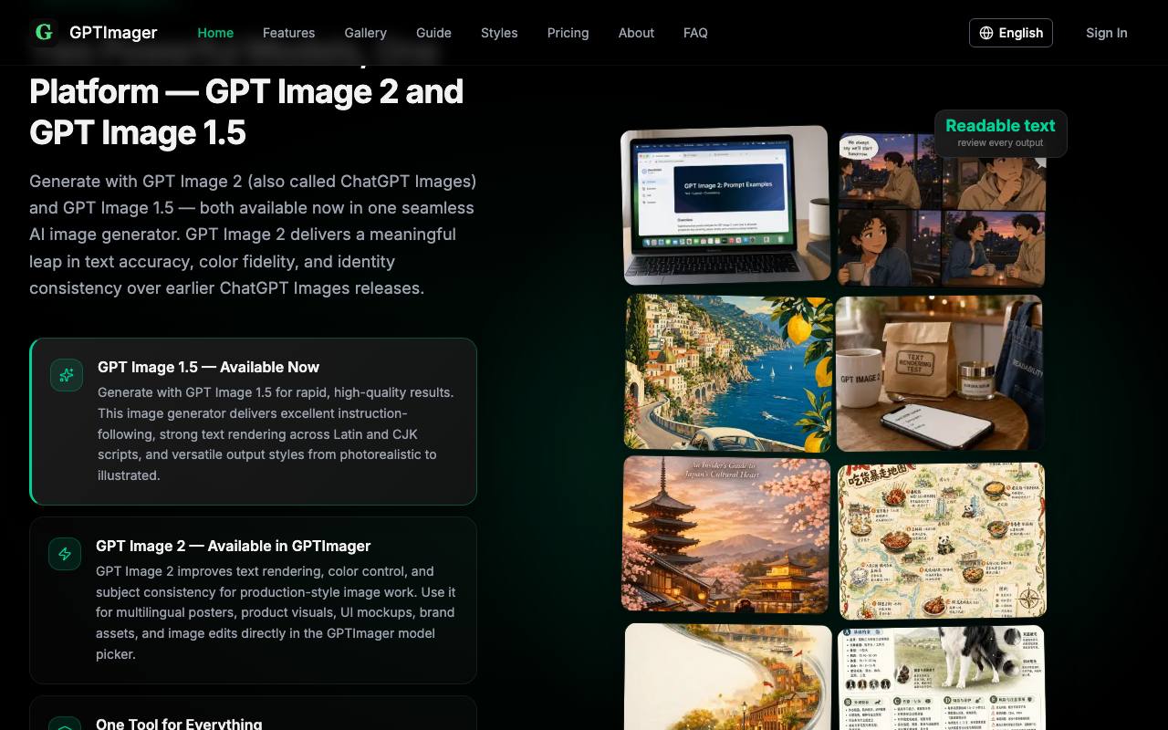 gptimager.com 截图 4