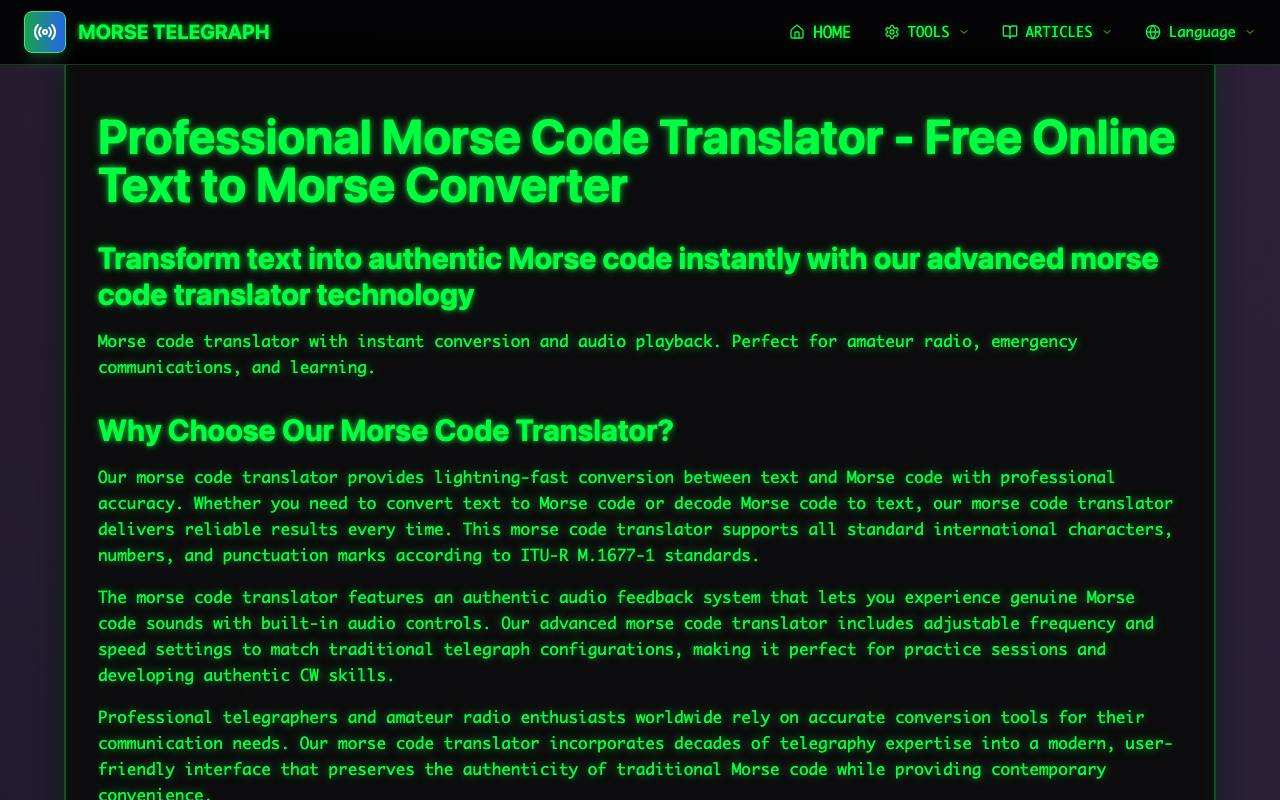 morse code translator 截图 4