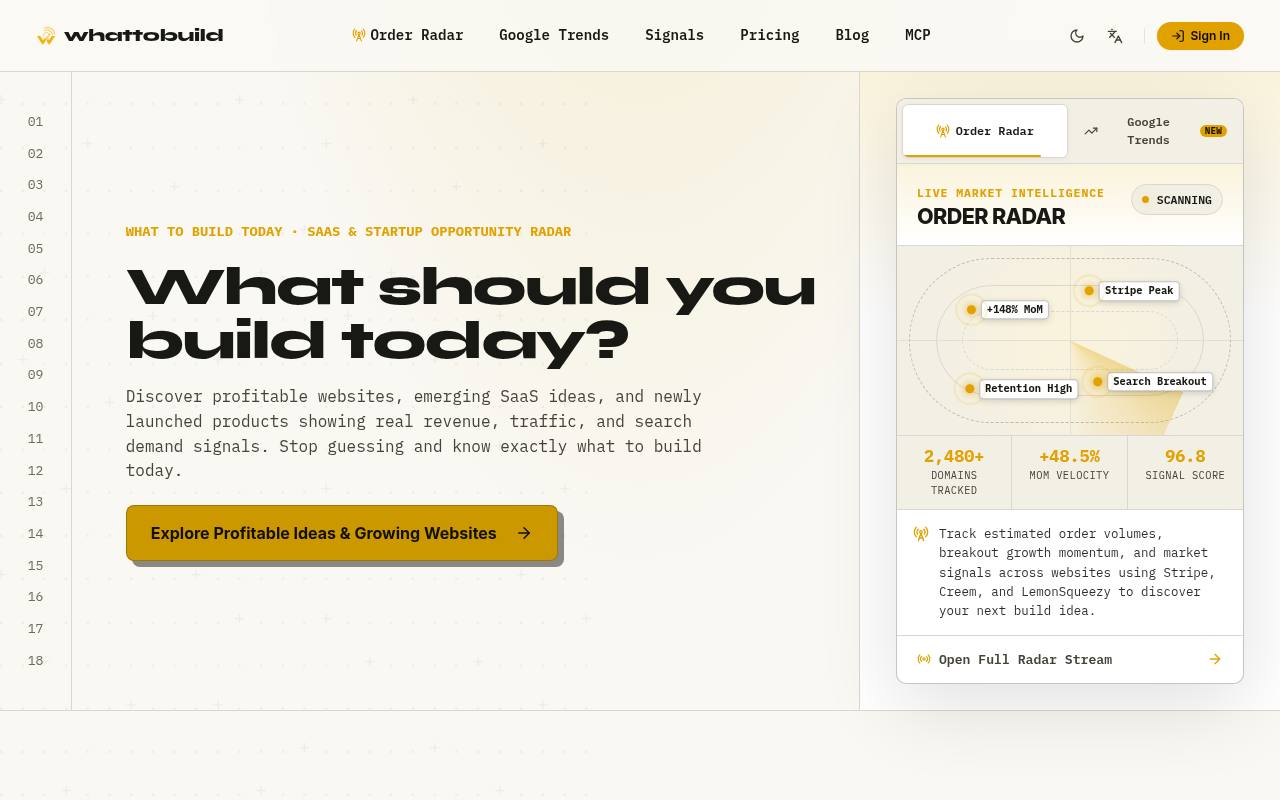 What To Build 截图 1