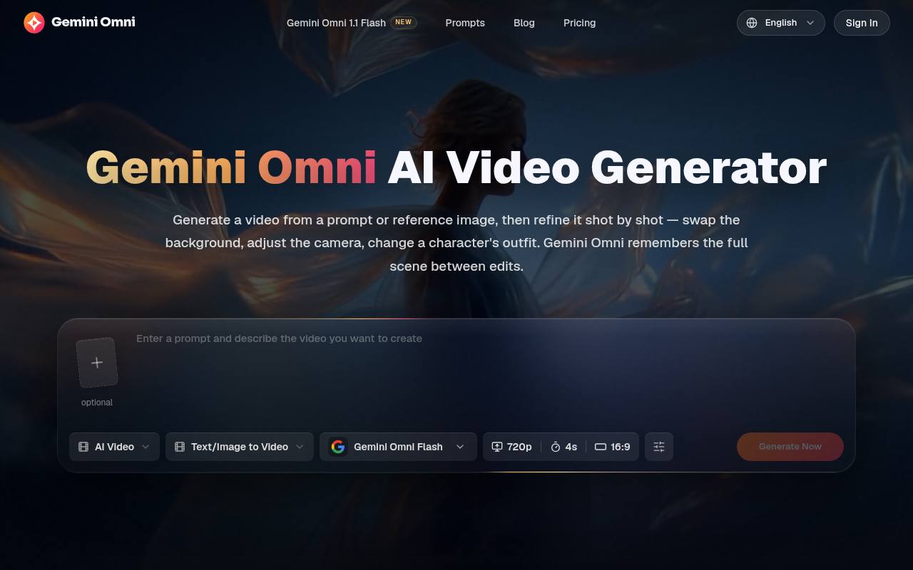 Gemini Omni 截图 1