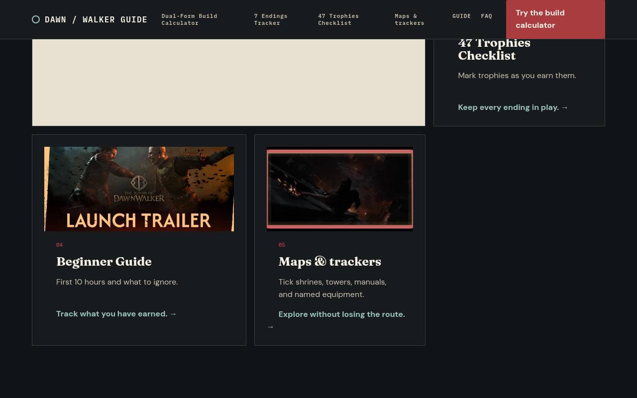 Blood of Dawnwalker Tools 截图 4
