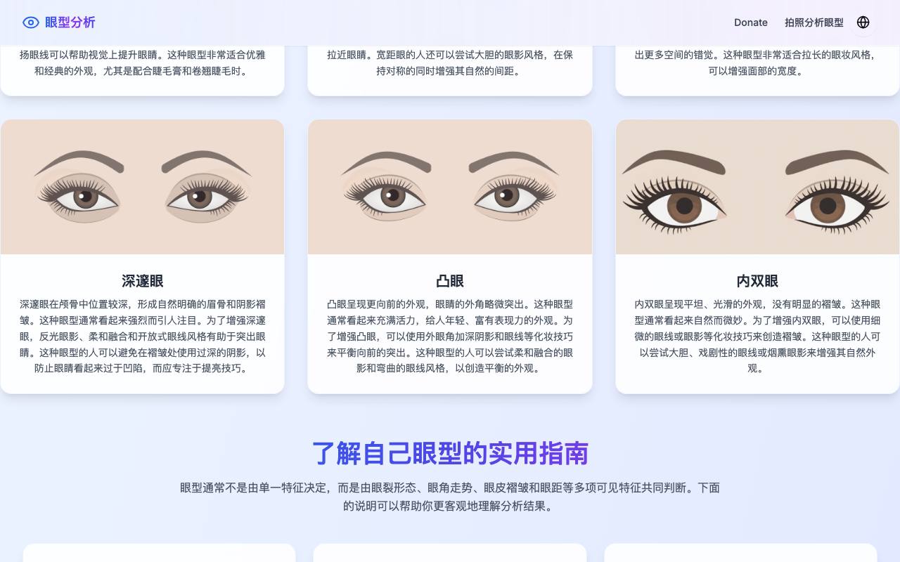 在线眼型测试 截图 4