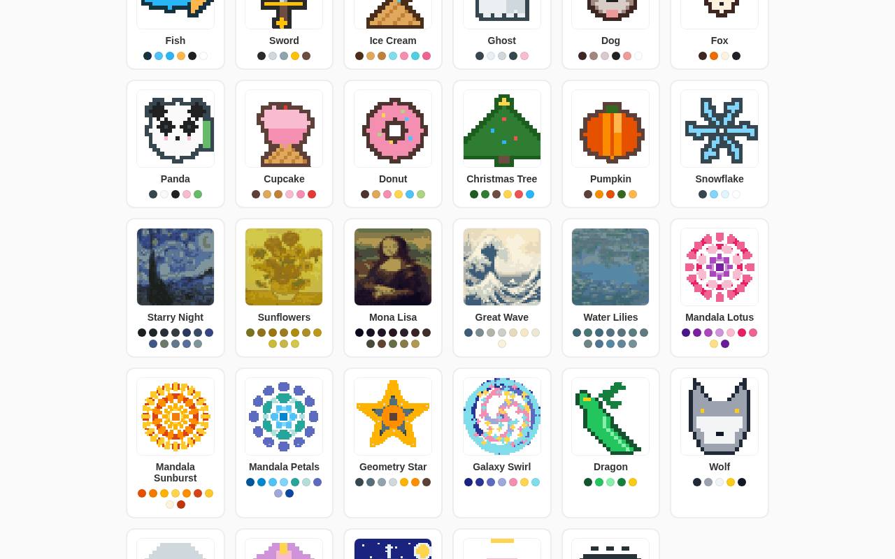 PixelArtGame 截图 3
