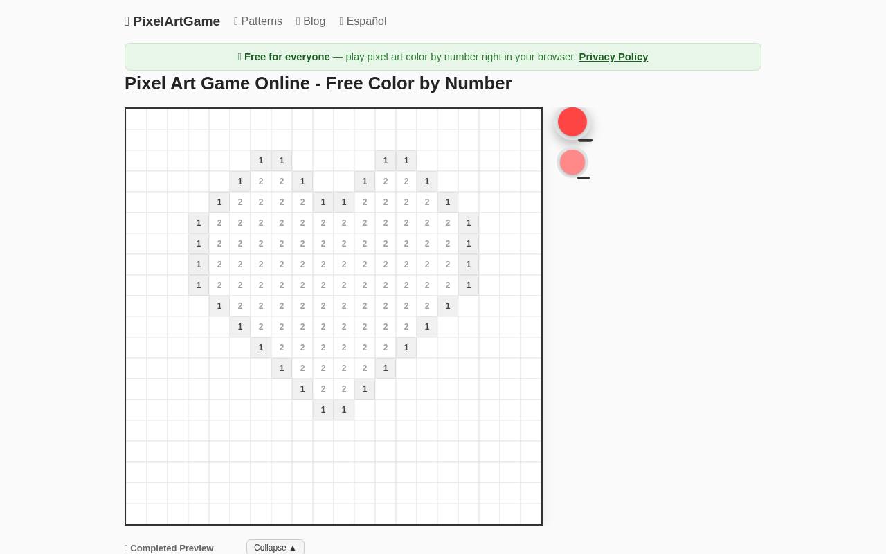 PixelArtGame 截图 1