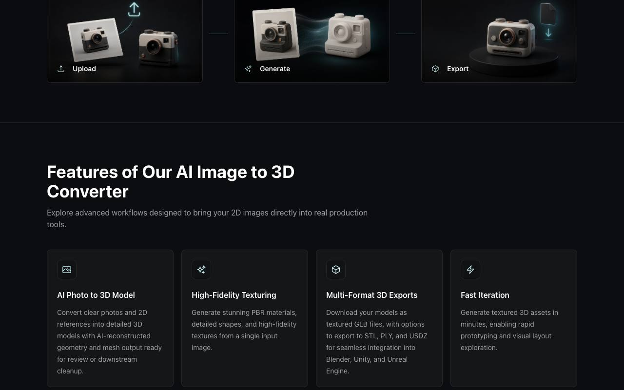 Image To 3D 截图 4