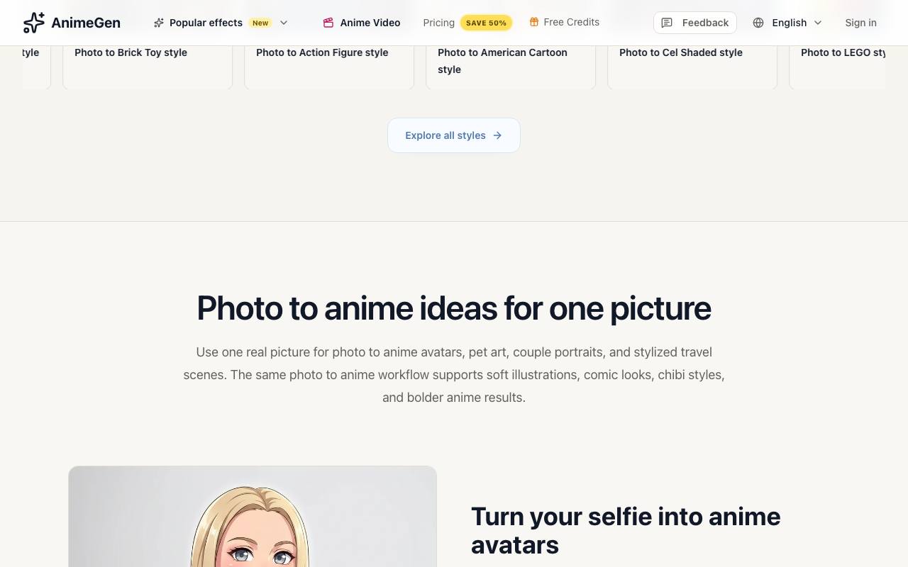 AnimeGen 截图 4