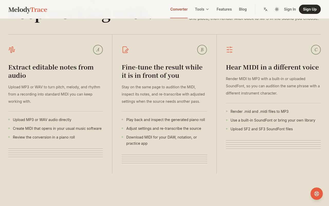 MelodyTrace 截图 4
