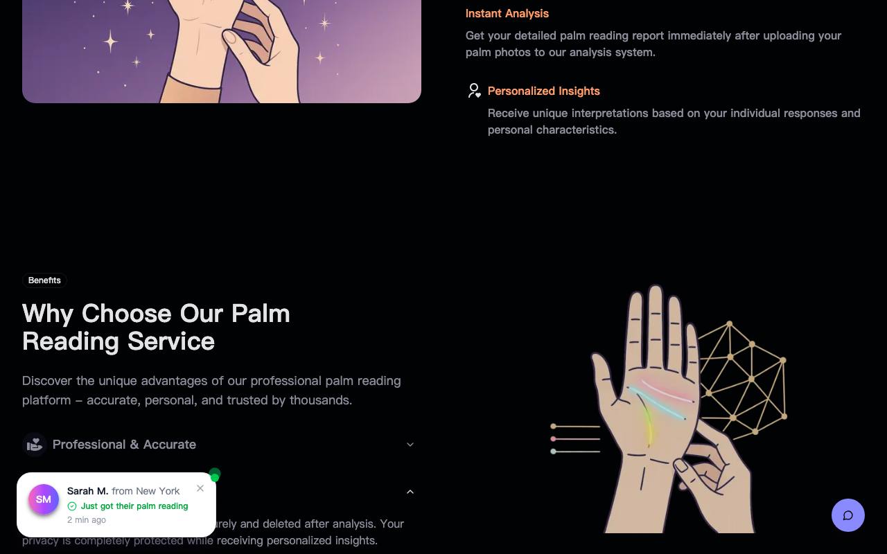 palm reading online 截图 4