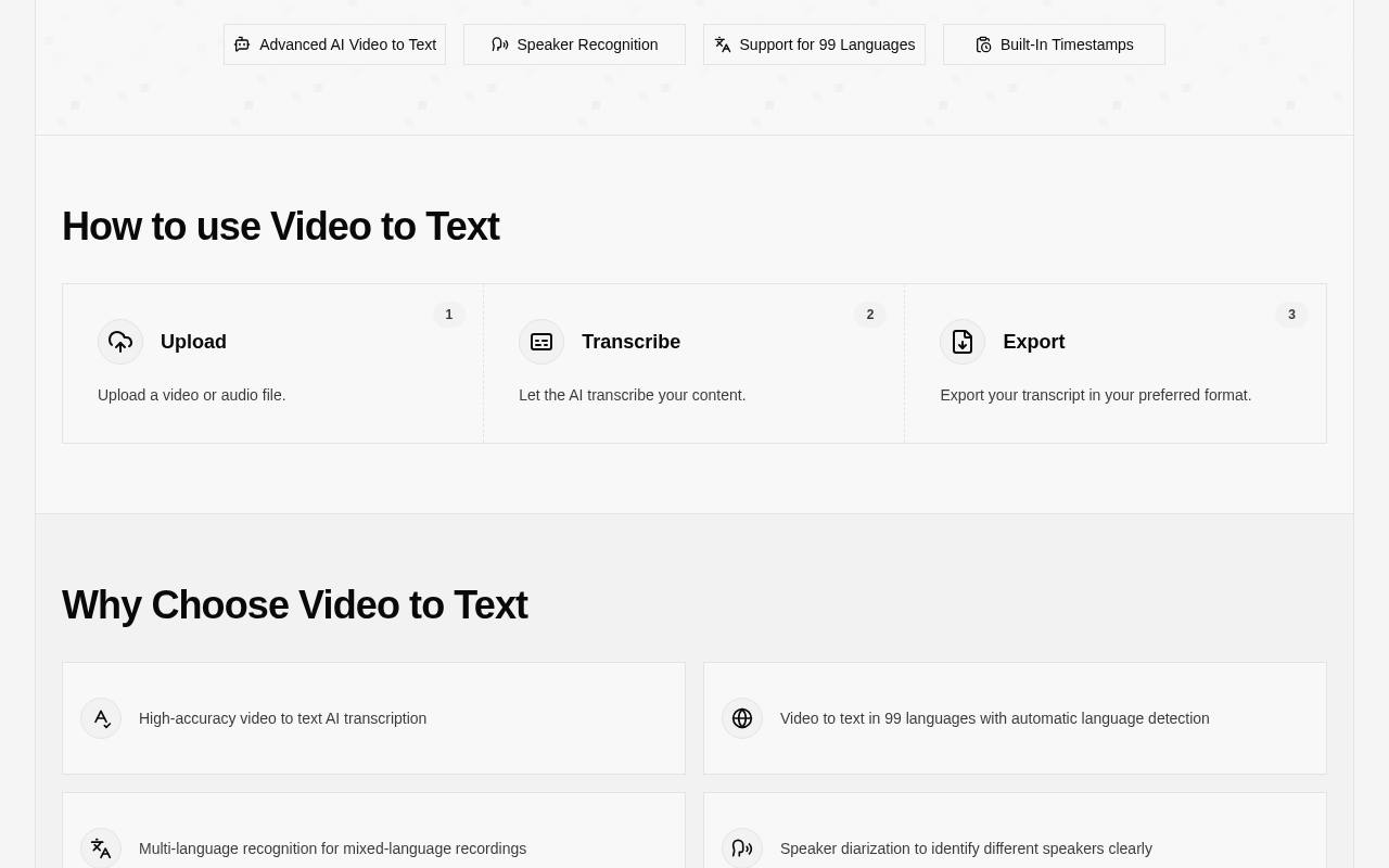 Video to Text 截图 2