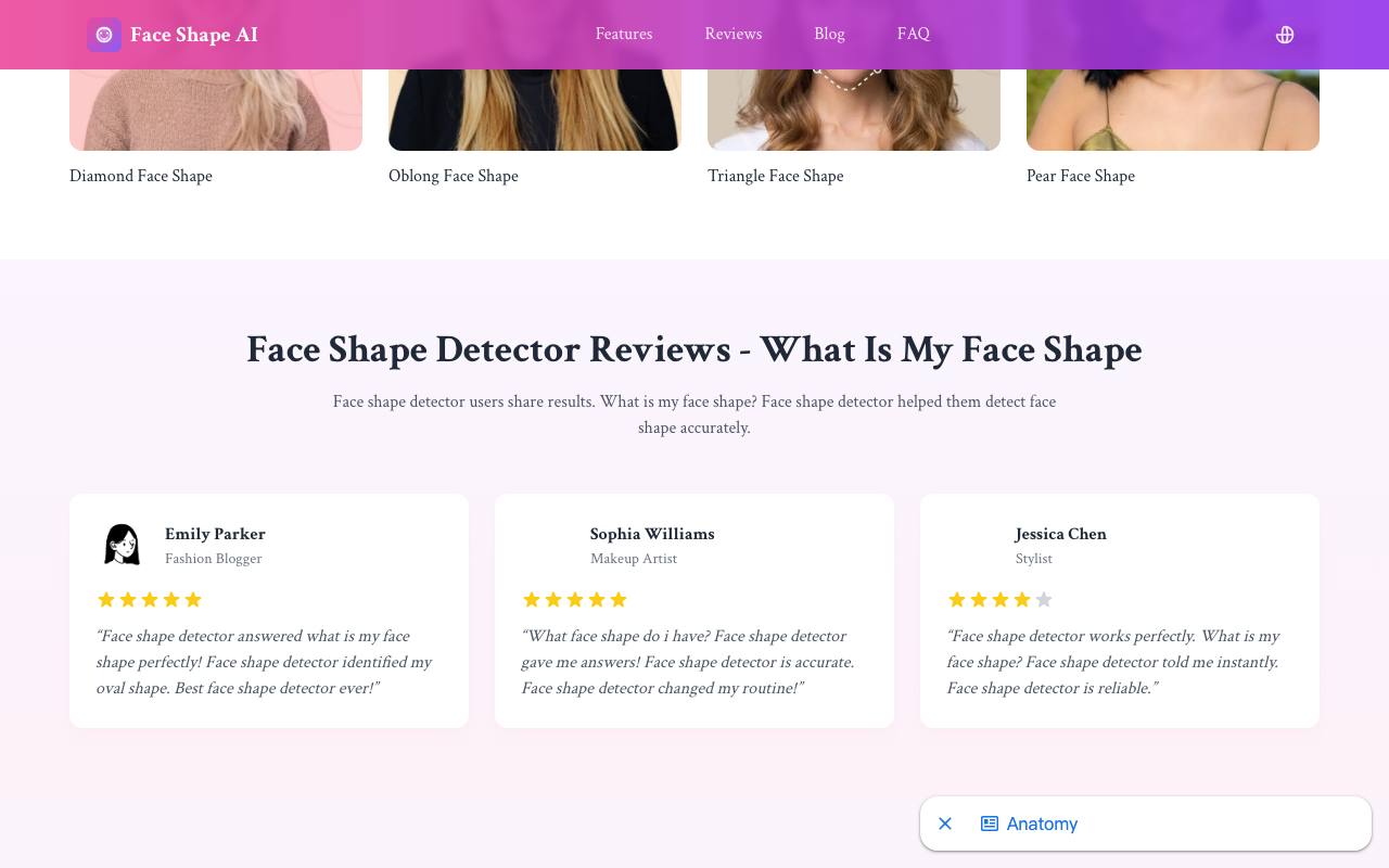 Face Shape AI 截图 4