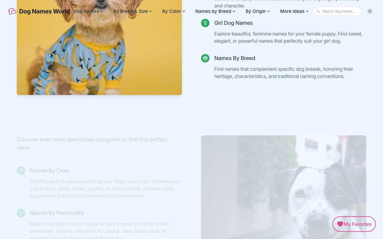 Dog Names World 截图 4