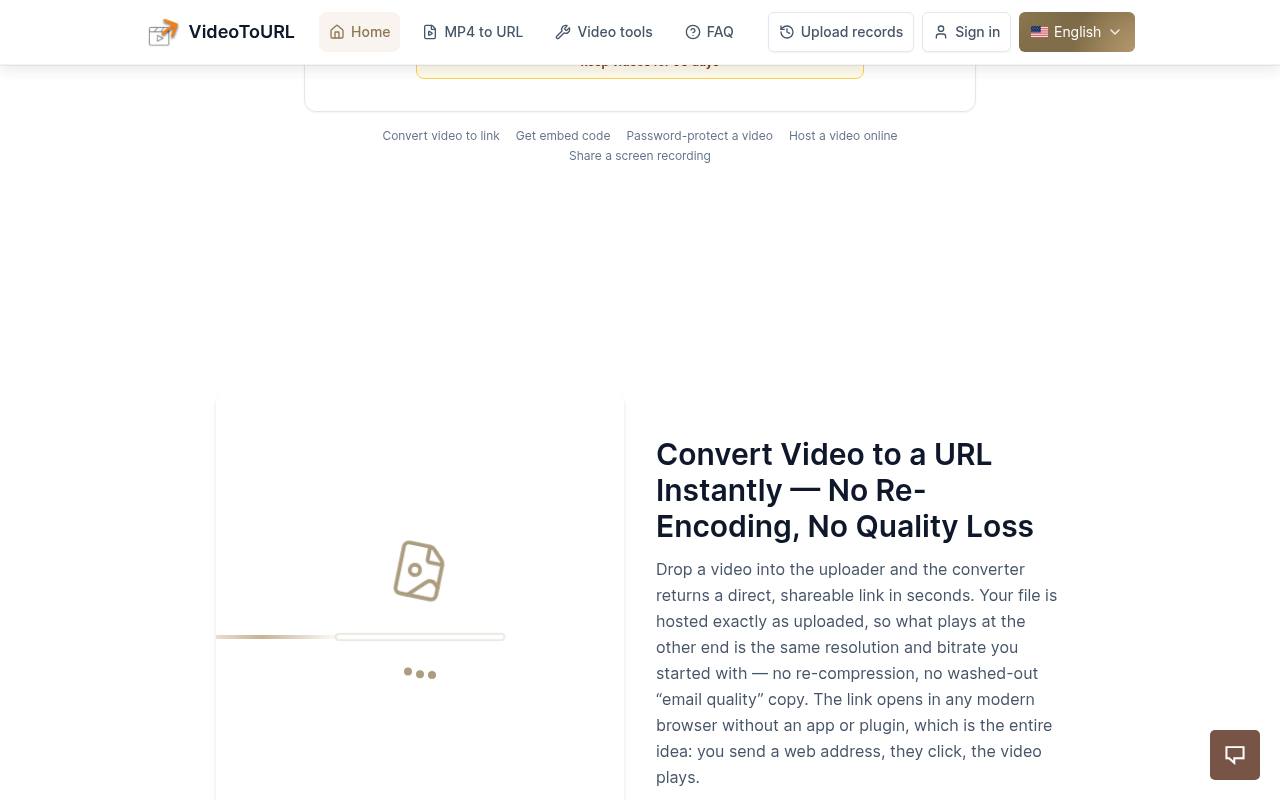 Video to URL 截图 2