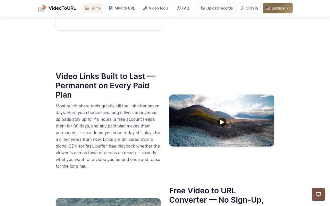 Video to URL 截图 3