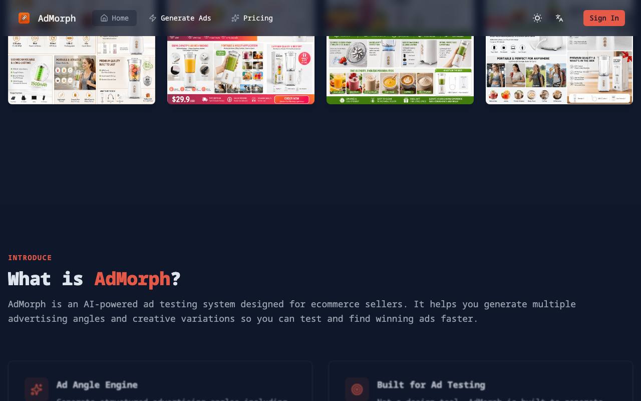 AdMorph 截图 4