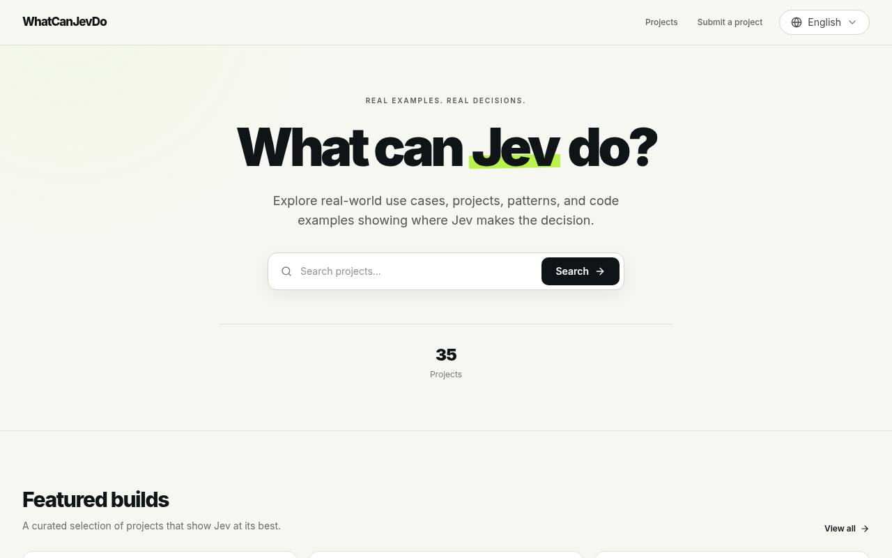 What Can Jev Do 截图 1