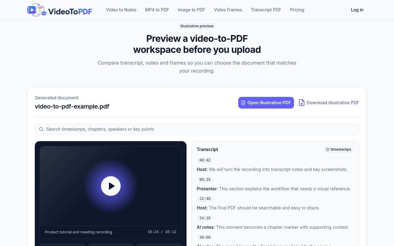 videotopdf.app 截图 4
