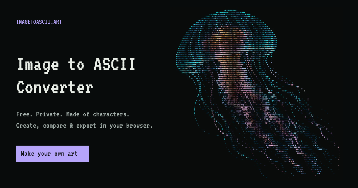 Image to ASCII 截图 1